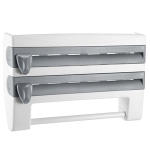 Wall Mounted Kitchen Roll Dispenser with Cutter