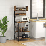 Kitchen Baker’s Rack with Power Outlet