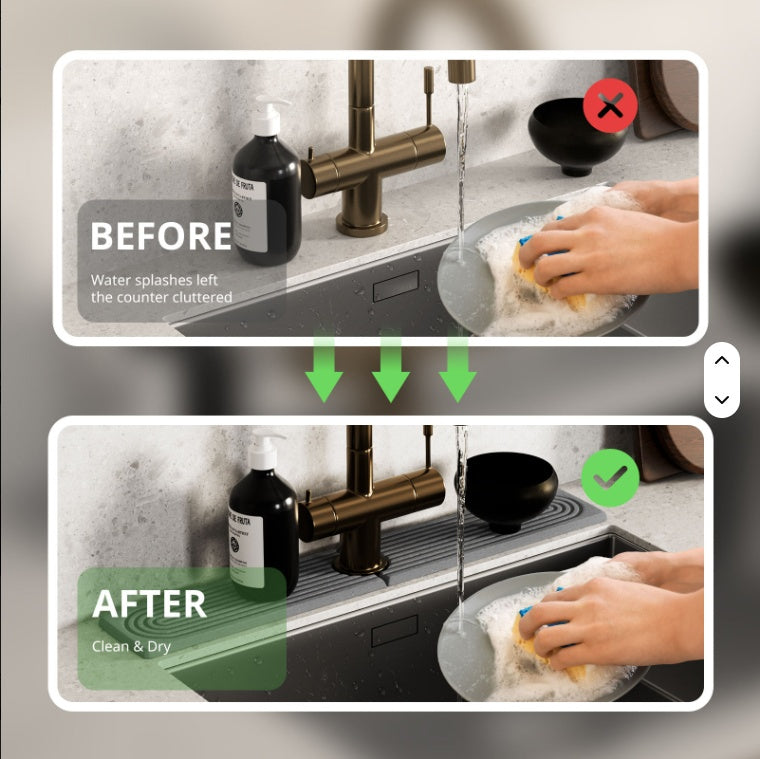 Diatomaceous Earth Sink Tray Organizer