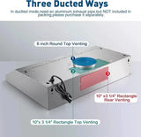 30 Inch Under Cabinet Range Hood 500 CFM